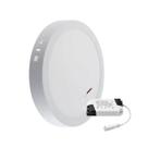 Luminaria Painel Led 100-240v Embutir 120 Redondo 6w 3000K Demi
