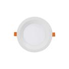 Luminária painel led 12w lux recuado redondo embutir-taschib