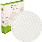 Luminária Painel Led Colmeia Redondo 36W 22Cm Branco Frio