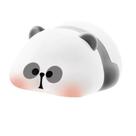 Luminária Panda Silicone Recarregável LED Toque Fofo