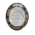 Luminaria para piscina hiper led 9w inox 316 rgb brustec