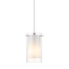 Luminária pendente AKEZON KP-506 com acabamento em níquel escovado Luminária pendente AKEZON KP-506 com acabamento em níquel escovado