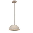 Luminária Pendente Bella Lamp. G9 - Branco / Cromado Ref:SE240B