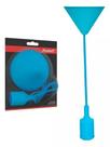 Luminaria Pendente Benjamin E27 Bivolt Azul Real Avant