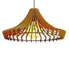 Luminária Pendente Coliseum MDF 100W Bivolt E27 Marrom Lenobre Luminária Pendente Coliseum MDF 100W Bivolt E27 Marrom Lenobre