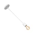 Luminaria Pendente Condulai Enerlux Solaris Branca Para Lampada Filamento 6471