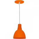 Luminaria Pendente Condulai Laranja Pen Fun 015 Lj