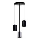 Luminária Pendente Copinho Triplo Com Fiação 110/220v Soquete E27 Luminária Pendente Copinho Triplo Com Fiação 110/220v Soquete E27