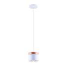 Luminária Pendente Cozinha Balcão Quarto Lagos Detalhe Madeira E27 Bivolt