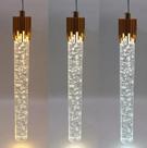 Luminaria Pendente Cristal Dourado 7W LED 3 Cores de Luz Bivolt Cabo Regulavel 150cm Moderno Luxo Quarto Sala Cabeceira Luminaria Pendente Cristal Dourado 7W LED 3 Cores de Luz Bivolt Cabo Regulavel 150cm Moderno Luxo Quarto Sala Cabeceira