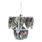 Luminaria Pendente Cristal K9 Led 8w 12cm Lustre