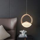 Luminaria Pendente de Led Moderno Redondo Romantico Nordico Luminaria Pendente de Led Moderno Redondo Romantico Nordico