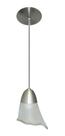 Luminária Pendente De Teto com Vidro Estilo Flor 1 Tulipa Bivolt 110v/220v