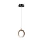 Luminária Pendente De Teto Led 15w Pingente Redondo Sala Quarto Balcão Mesa de jantar Luz 3000K Bivolt Luminária Pendente De Teto Led 15w Pingente Redondo Sala Quarto Balcão Mesa de jantar Luz 3000K Bivolt