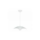 Luminária Pendente De Vidro Com Friso 1 Lamp. - Blumenau