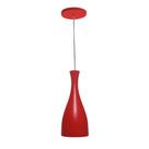Luminária Pendente Design TD1003 E27 - Taschibra Vermelho