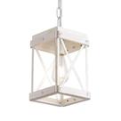 Luminária pendente Fivess Lighting Modern Farmhouse Antique White