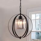 Luminária Pendente FRIXCHUR 30cm Cristal Ajustável 85-265V