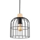 Luminária Pendente Garya Preto Kala D200mm X A245mm Ferro E Plástico Luminária Pendente Garya Preto Kala D200mm X A245mm Ferro E Plástico