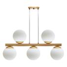 Luminária Pendente Globo 15cm Toronto Vidro Bola Moon Trilho