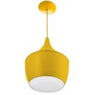 Luminária Pendente Gourmet Balão 32X25cm Amarelo