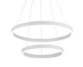 Luminária Pendente Halo Double 106W 3000K Branco Bivolt