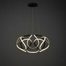 Luminária Pendente Horizon Queen Black Led 48w - Hevvy