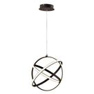 Luminária Pendente Led Infinito Futurista Bivolt 50w 4000k