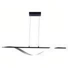 Luminaria Pendente Led Ondas Moderno Curvas 4000K Bivolt 26W - Nitrolux