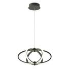 Luminaria Pendente Led Ondas Moderno Curvas 4000K Bivolt 26W - Nitrolux
