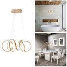 Luminária Pendente Led Ondas Sofisticado 42w 3 Em 1 Bivolt - Nitrolux Luminária Pendente Led Ondas Sofisticado 42w 3 Em 1 Bivolt - Nitrolux