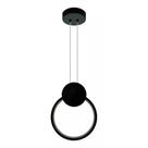 Luminária Pendente Led Redondo 3000k Minimalista Moderno