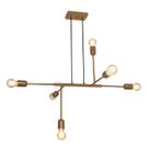 Luminária Pendente Long Metal Cobre Fosco Spotline