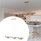 luminária Pendente lustre de Teto Jabuticaba de 5 Metro de alumínio Com 13 Globos de Vidros Fume luminária Pendente lustre de Teto Jabuticaba de 5 Metro de alumínio Com 13 Globos de Vidros Fume