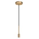 Luminária Pendente Lustre Infinite 21Cm Dourado