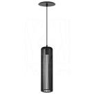 Luminária Pendente Madeira Paladio G e27 Sala Mesa Jantar