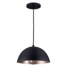Luminária Pendente Meia Lua Montreal P Lustre Sala Mesa Cozinha Bivolt E27