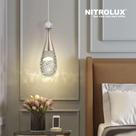 Luminária Pendente Moderna Led - 3X1 3W Dourado 5302 Ntl-001 - NITROLUX