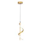 Luminária Pendente Moderno Espiral com LED embutido Branco frio, morno e quente bivolt 110v220v