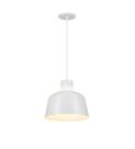Luminária Pendente Pantoja Branco Para Balcão Mesa Bancada Área Gourmet