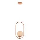 Luminária Pendente Perola Arco Cobre 1XG45 Ip20 Bivolt Avant Luminária Pendente Perola Arco Cobre 1XG45 Ip20 Bivolt Avant