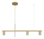 Luminária Pendente Retangular Com 3 Tubos - Luminária Pendente Retangular Com 3 Tubos -