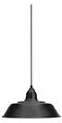 Luminária Pendente Retrô Preto Ou Verde 1 Lamp. - Nobre