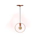 Luminária Pendente Ring Line Lustre Aramado Premium Elegance