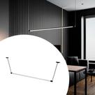 Luminaria Pendente Slim P/ Ambientes Internos Com Lâmpada Tubular Led Bivolt Luminaria Pendente Slim P/ Ambientes Internos Com Lâmpada Tubular Led Bivolt
