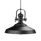Luminária pendente Southern Enterprises SEI Mindel Industrial Black