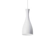 Luminaria pendente taschibra branco f design td 1003 e-27