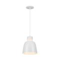 Luminária Pendente Torre Branco Para Balcão Mesa Bancada Área Gourmet
