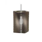 Luminária Pendente Tower MDF Bivolt 100W Interna e Externa Marrom Lenobre Luminária Pendente Tower MDF Bivolt 100W Interna e Externa Marrom Lenobre