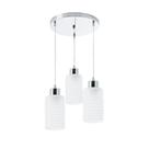 Luminária Pendente Track Quarto Sala Balcão 3 lâmpadas E27 Bivolt